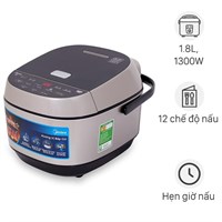 Nồi cơm cao tần Midea 1.8 lít MB-HS5008