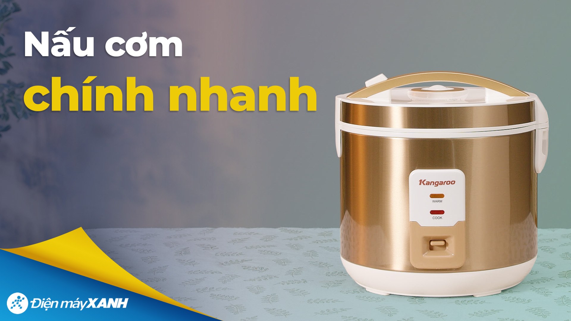 Nồi cơm nắp gài Kangaroo 2.2 lít KG572