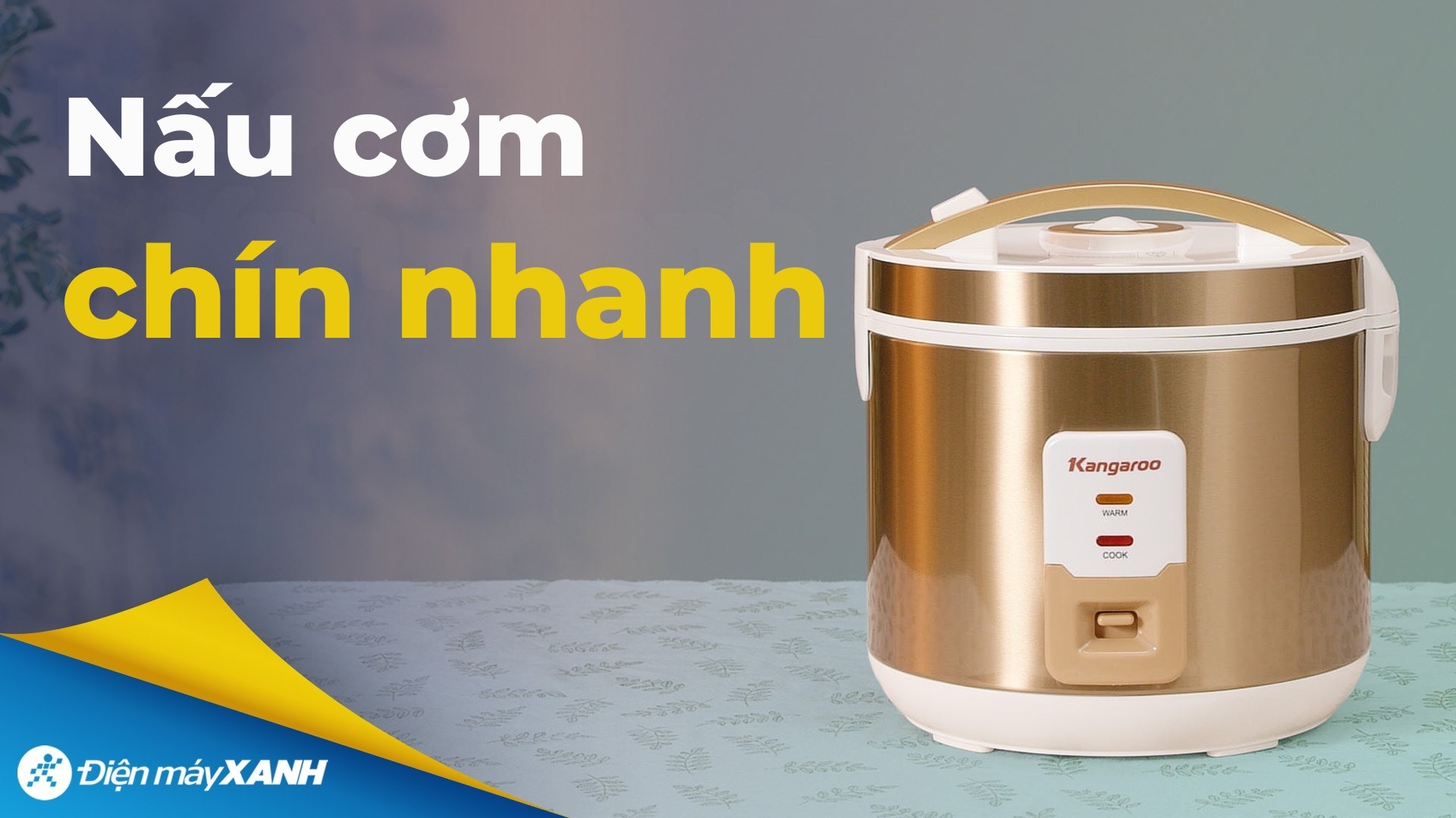 Nồi cơm nắp gài Kangaroo 2.2 lít KG572