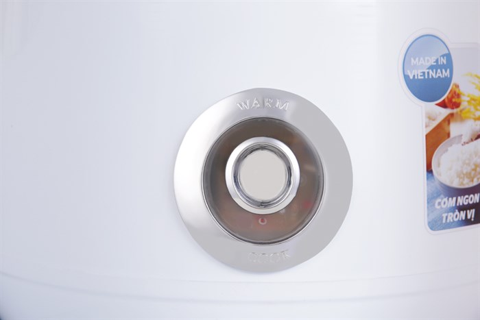 Nồi cơm nắp gài Sunhouse 1.8 lít SHD8606 Màu Trắng