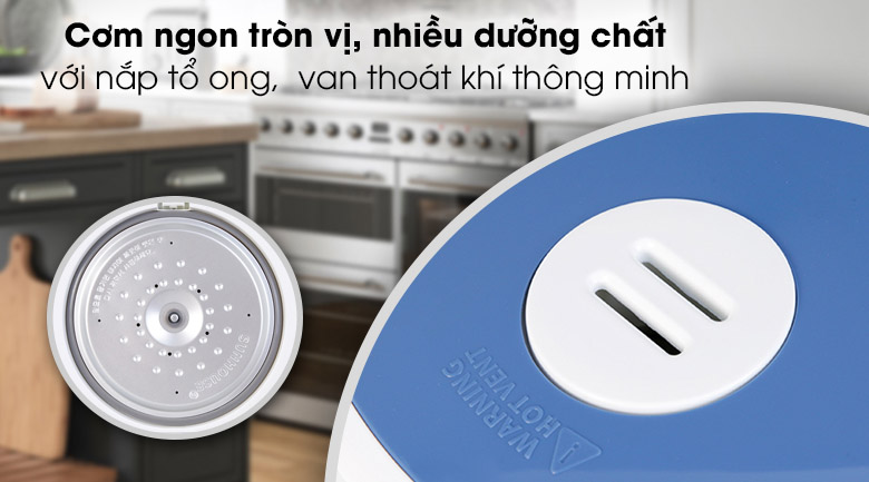 Nắp tổ ong - Nồi cơm nắp gài Sunhouse SHD8606 1.8 lít