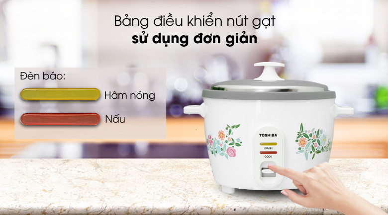 Nồi cơm nắp rời Toshiba 1.8 lít RC-18MH1PV(F) - 6