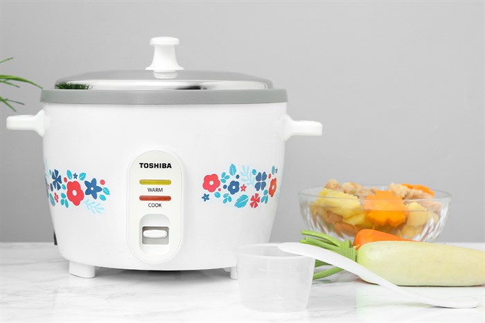 Nồi cơm nắp rời Toshiba 1.8 lít RC-18MH2PV(F) Màu Trắng