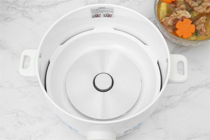 Nồi cơm nắp rời Toshiba 1.8 lít RC-18MH2PV(F) Màu Trắng