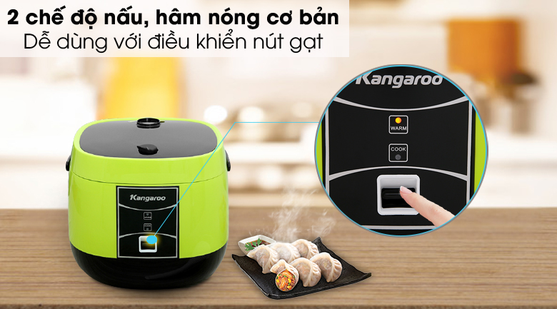 Nồi cơm nắp gài Kangaroo 2.2 lít KG22R1 - 10