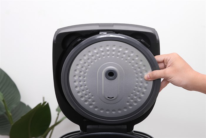 Nồi cơm điện tử Midea 1.8 lít MB-FS5020 Màu Xám nhạt