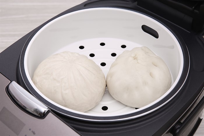 Nồi cơm điện tử Midea 1.8 lít MB-FS5020 Màu Xám nhạt