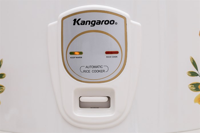 Nồi cơm điện nắp gài Kangaroo KG829 2.2 lít Màu Trắng