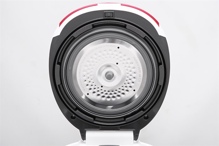 Nồi cơm điện tử áp suất Cuckoo 1.08 lít CRP-N0601F Màu Trắng - Đỏ