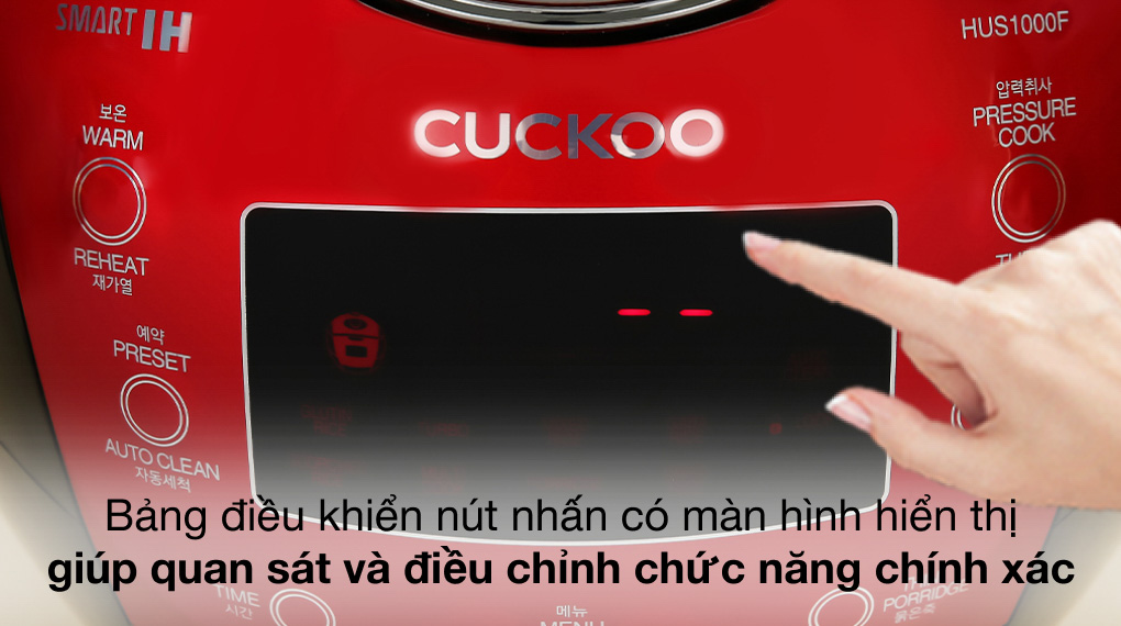 Nồi cơm áp suất cao tần Cuckoo 1.8 lít CRP-HUS1000F - 13