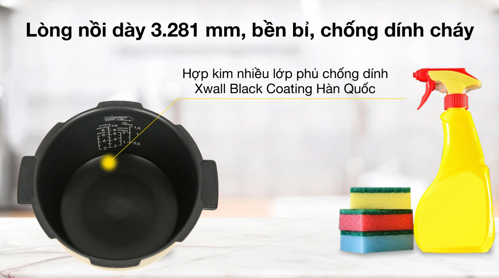 Nồi cơm áp suất cao tần Cuckoo 1.8 lít CRP-HUS1000F - 9