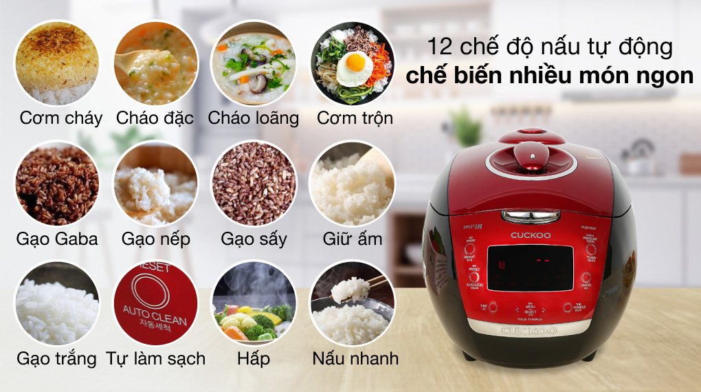 Nồi cơm áp suất cao tần Cuckoo 1.8 lít CRP-HUS1000F - 3