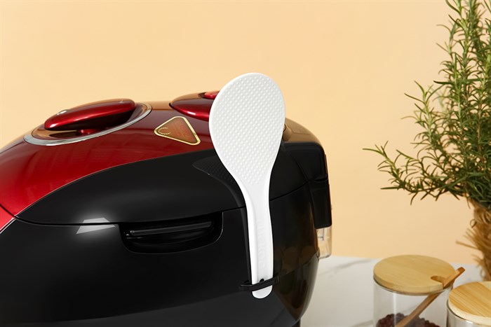 Nồi cơm áp suất cao tần Cuckoo 1.8 lít CRP-HUS1000F Màu Đen - Đỏ