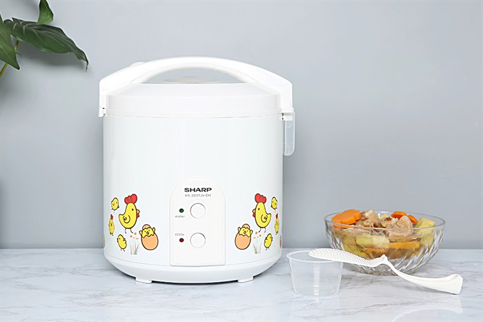 Nồi cơm nắp gài Sharp 2.2 lít KS-223TJV-CH
