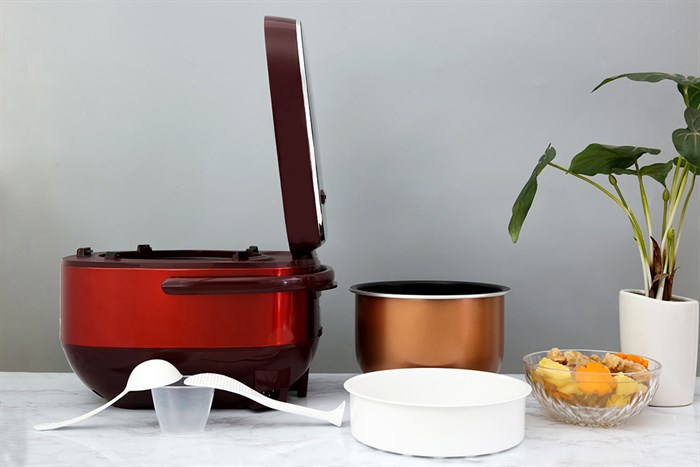 Nồi cơm cao tần Sharp KS-IH191V-RD 1.8 lít Màu Đỏ