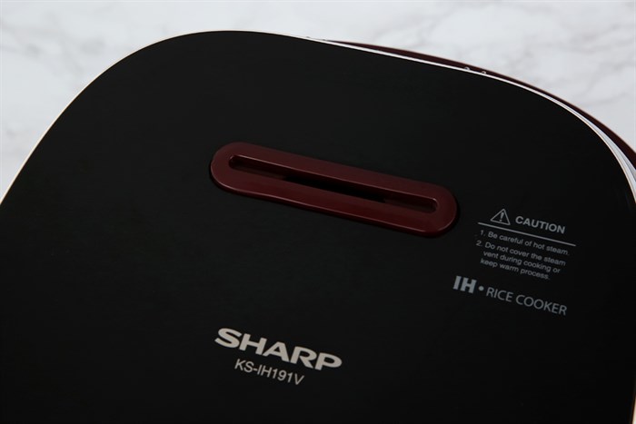 Nồi cơm cao tần Sharp KS-IH191V-RD 1.8 lít Màu Đỏ