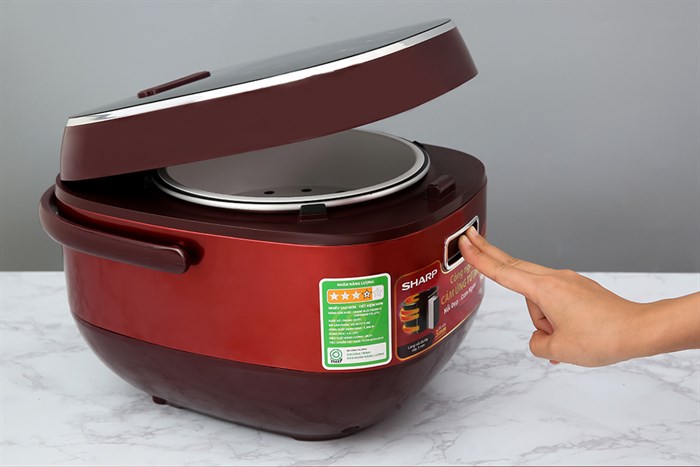 Nồi cơm cao tần Sharp KS-IH191V-RD 1.8 lít Màu Đỏ