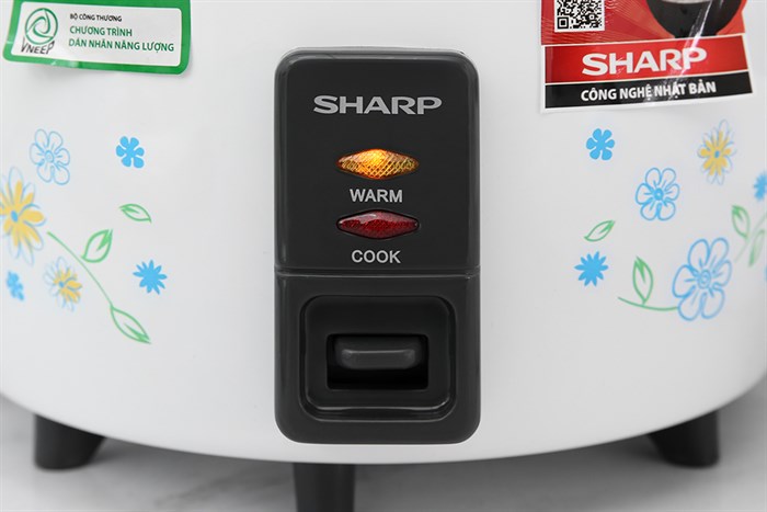 Nồi cơm nắp rời Sharp KSH-228SNV-SF 2.2 lít Màu Trắng