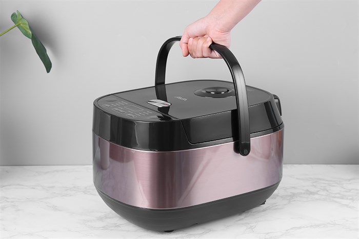 Nồi cơm điện tử AVA 1.8 lít TP40-CT01E Màu Đen hồng