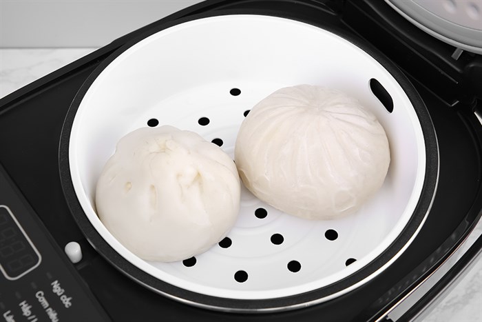 Nồi cơm điện tử AVA 1.8 lít TP40-CT01E Màu Đen hồng