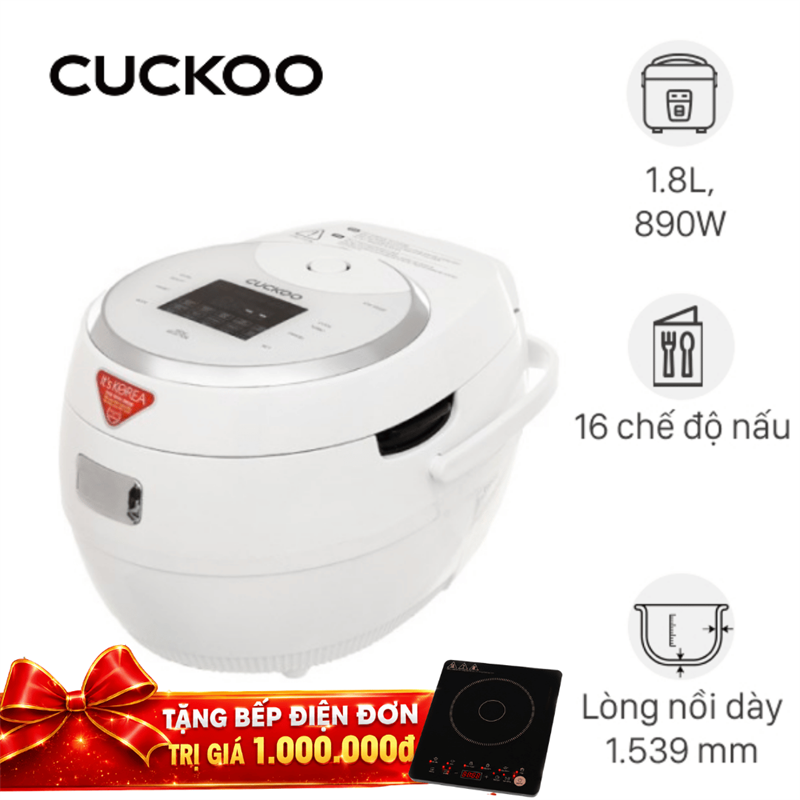Nồi cơm điện tử Cuckoo 1.8 lít CR-1020F