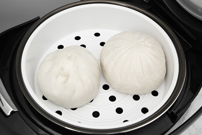 Nồi cơm điện tử Kangaroo 1.8 lít KG18DR8 Màu Đen - Vàng đồng