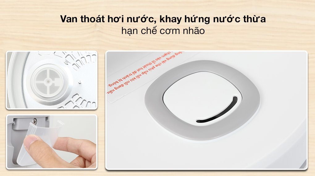 Nồi cơm nắp gài Mishio 1.8 lít MK-248