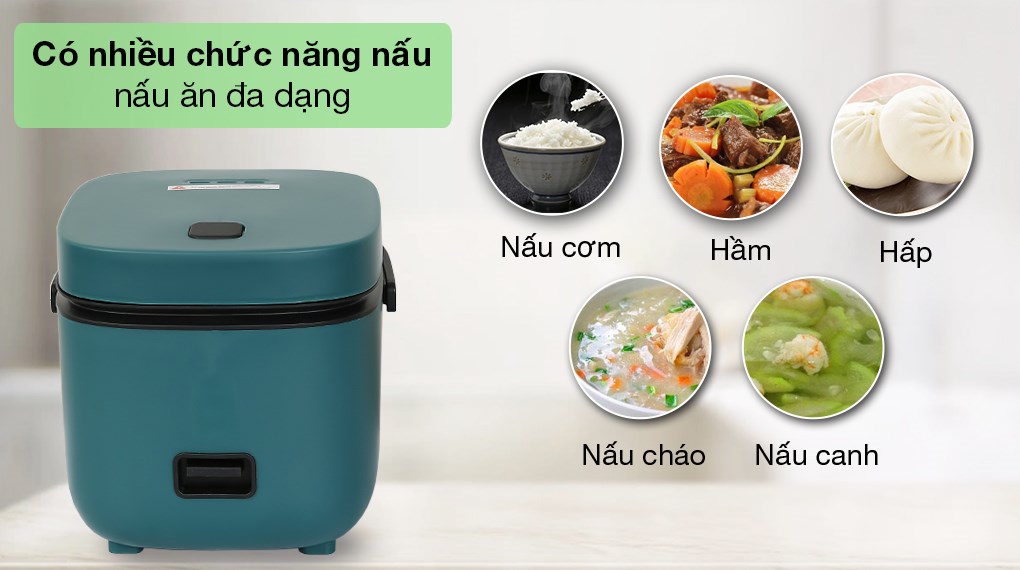 Nồi cơm nắp gài Mishio 0.8 lít MK-265 - 7