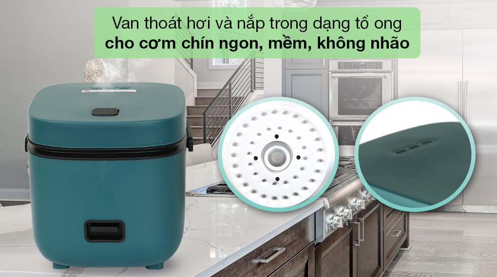 Nồi cơm nắp gài Mishio 0.8 lít MK-265