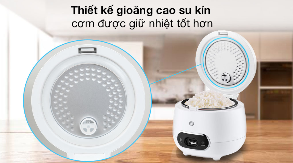 Nồi cơm nắp gài Mishio 0.8 lít MK-233
