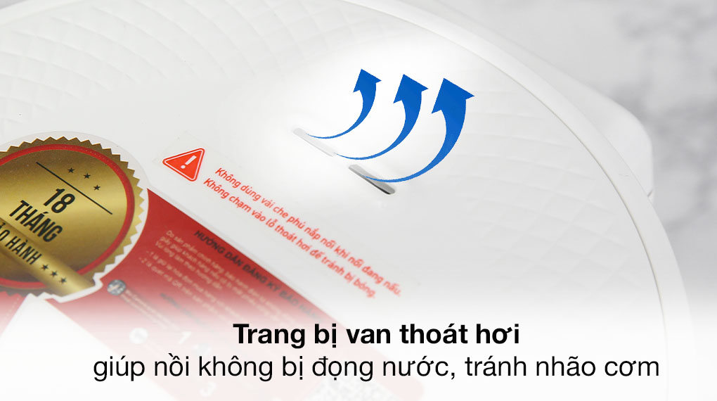 Nồi cơm nắp gài Mishio 0.8 lít MK-233