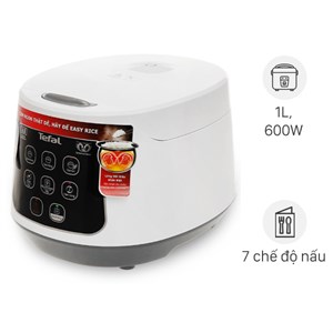 Nồi cơm điện tử Tefal 1 lít Easy Rice Compact RK730168