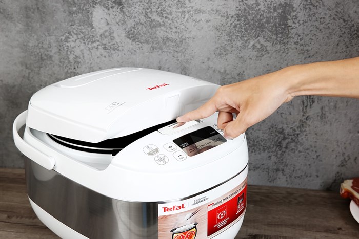 Nồi cơm điện tử Tefal 1.8 lít RK752168 Màu Trắng