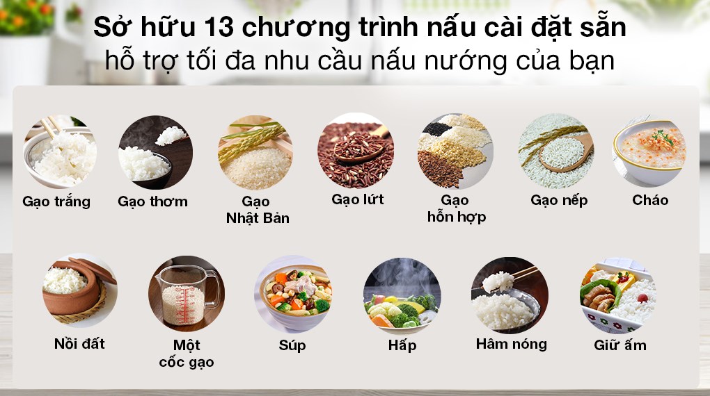 Nồi cơm cao tần Tefal 1.5 lít RK762168 - 14