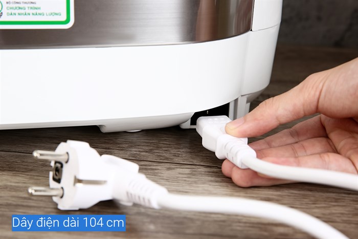 Nồi cơm cao tần Tefal 1.5 lít RK762168 Màu Trắng