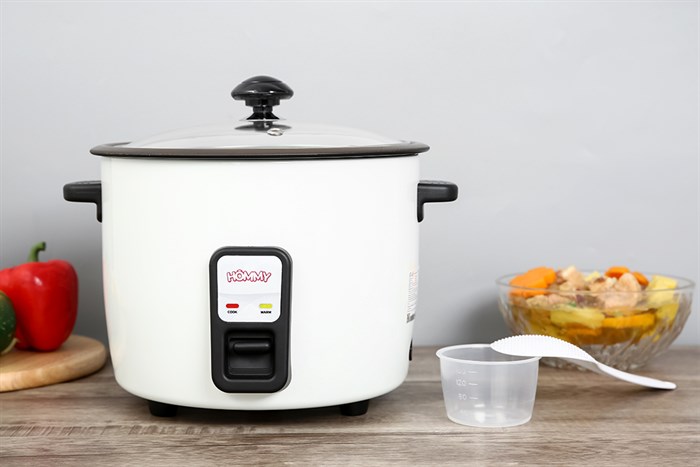 Nồi cơm nắp rời Hommy 1.8 lít NCR1803 Màu Trắng