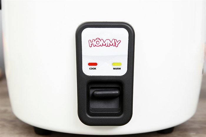 Nồi cơm nắp rời Hommy 1.8 lít NCR1803 Màu Trắng