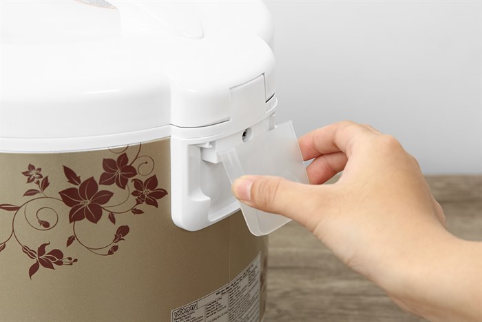 Nồi cơm nắp gài Hommy 1.8 lít JRC-180FE Màu Xám