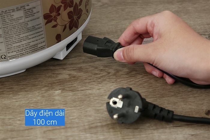 Nồi cơm nắp gài Hommy 1.8 lít JRC-180FE Màu Xám