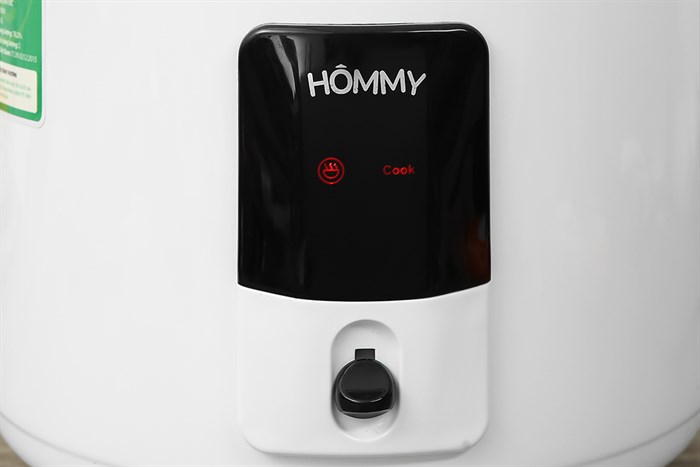 Nồi cơm điện nắp gài Hommy 1.8 lít BXB-50C Màu Trắng