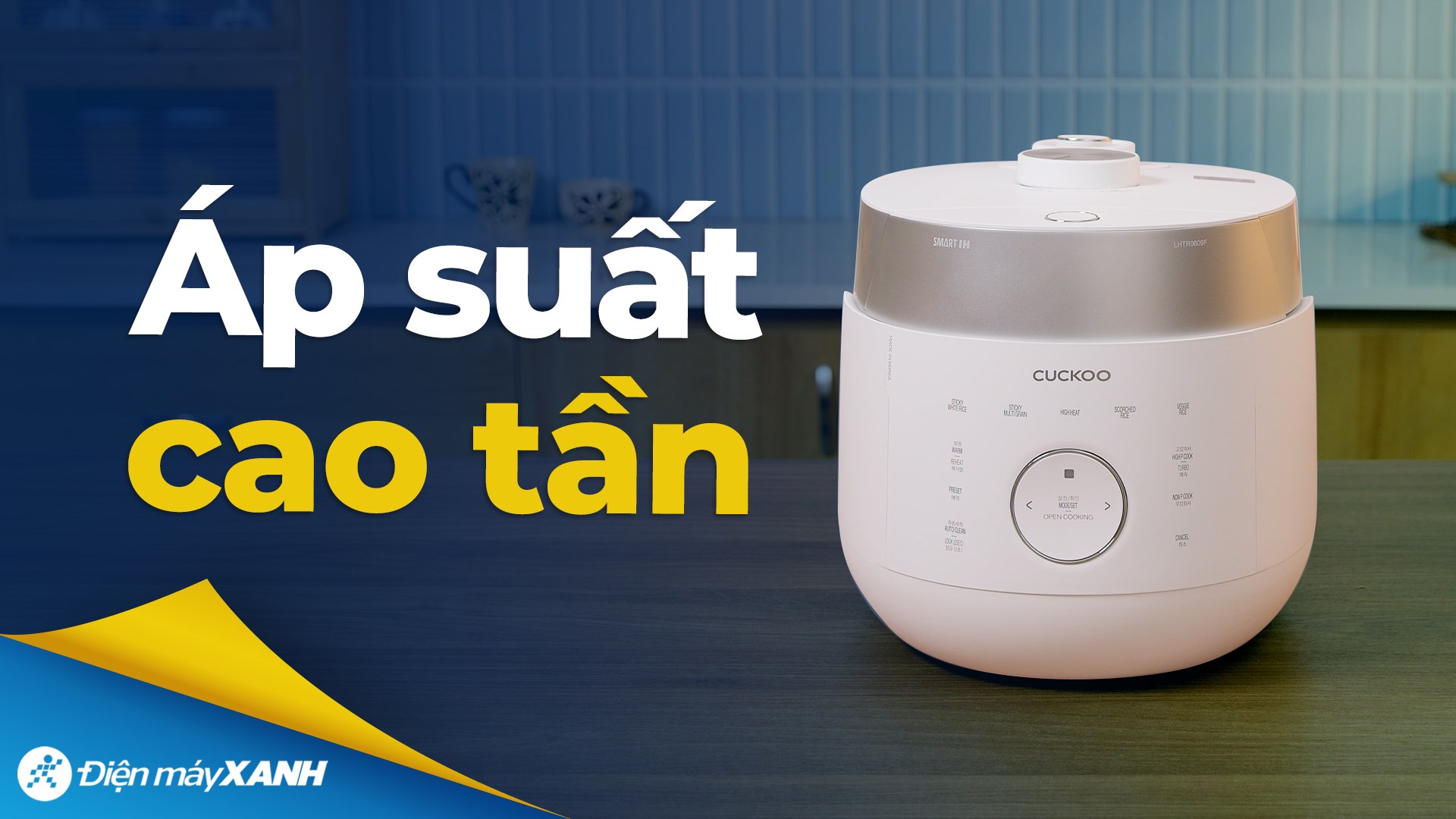 Nồi cơm áp suất cao tần Cuckoo 1.08 lít CRP-LHTR0609F/WHSIVNCV
