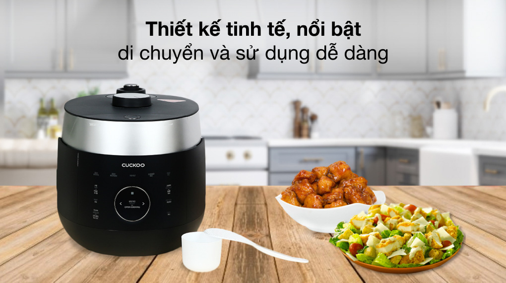 Nồi cơm áp suất cao tần Cuckoo 1.8 lít CRP-LHTR1009F/BKSIVNCV - 7