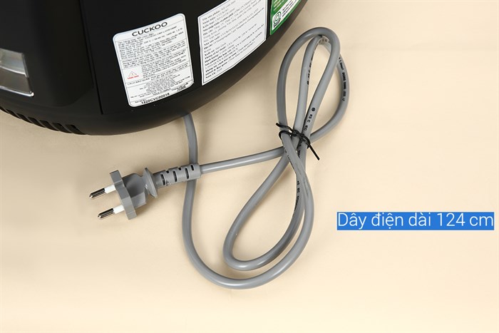 Nồi cơm áp suất cao tần Cuckoo 1.8 lít CRP-LHTR1009F/BKSIVNCV Màu Đen