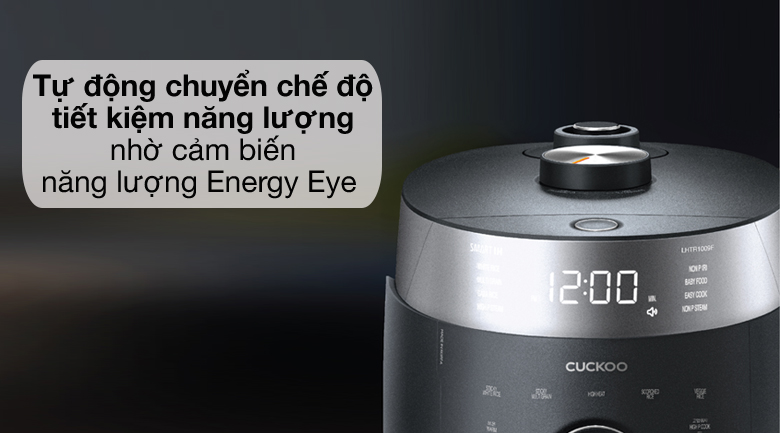 Energy Eye - Nồi cơm cao tần Cuckoo 1.8 lít CRP-LHTR1009F/BKSIVNCV