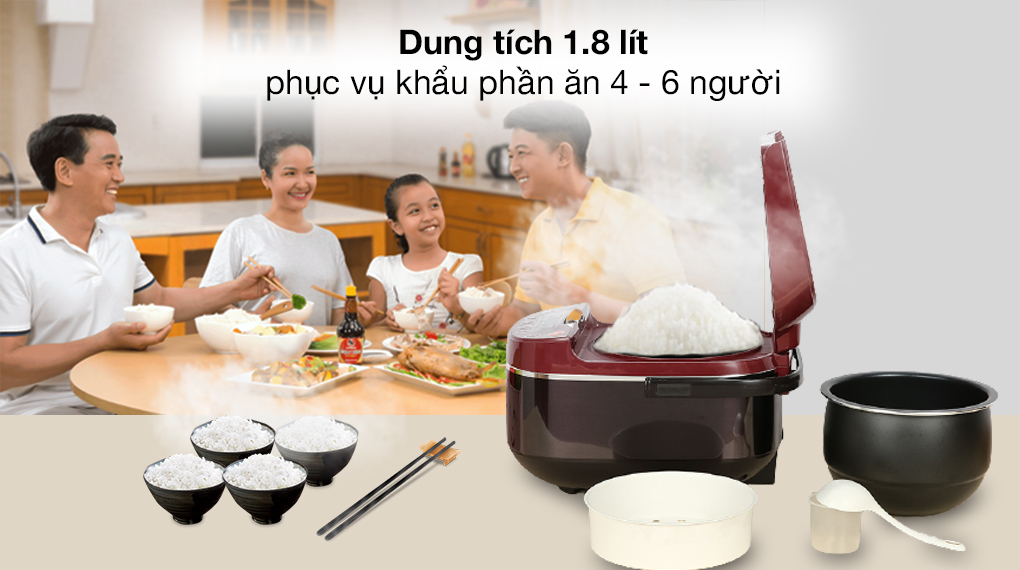 Nồi cơm điện tử Joyoung 1.8 lít F-50FY13