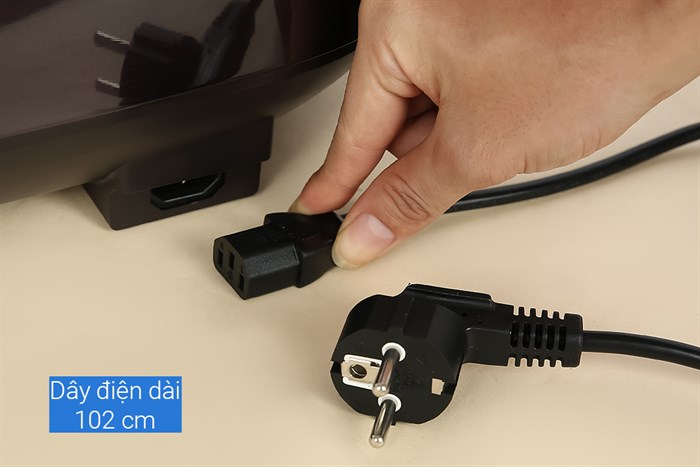 Nồi cơm điện tử Joyoung 1.8 lít F-50FY13 Màu Đỏ đô