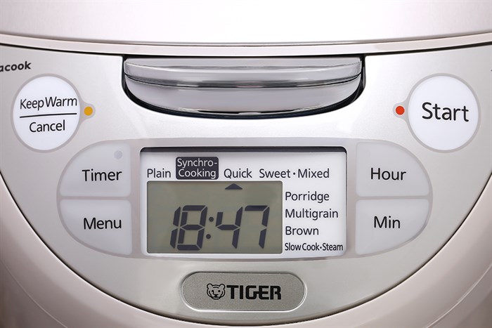 Nồi cơm điện tử Tiger 1 lít JAX-S10W Màu Xám
