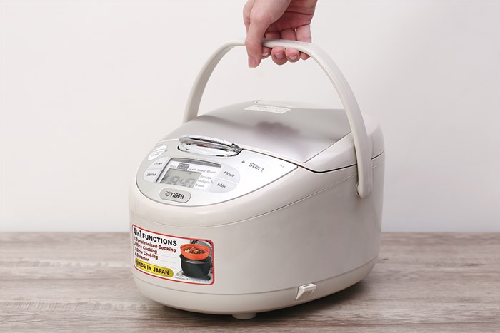 Nồi cơm điện tử Tiger 1 lít JAX-S10W Màu Xám