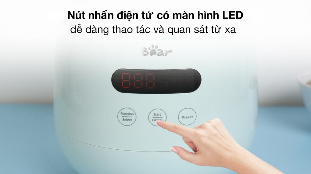 Nồi cơm điện tử Bear 0.3 lít DFB-B12F1