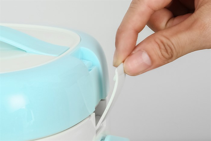 Nồi nấu đa năng Bonbébé 1.5 lít BB-36 Xanh Màu Xanh Dương